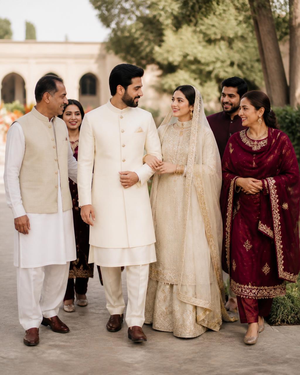 A family walking together